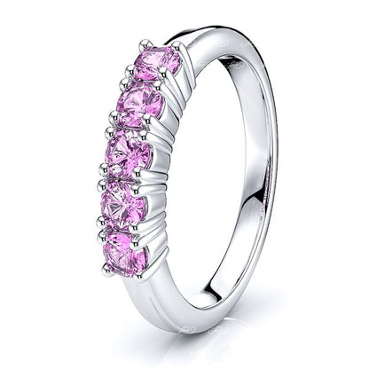 White Pink Sapphire