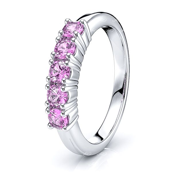 White Pink Sapphire