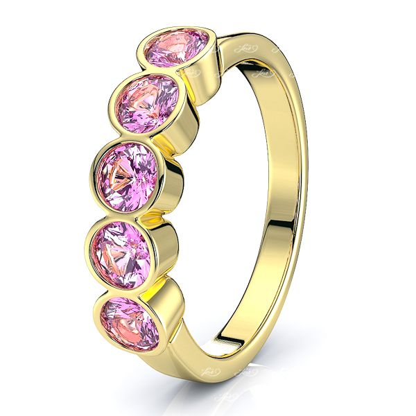Yellow Pink Sapphire