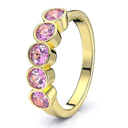 Yellow Pink Sapphire