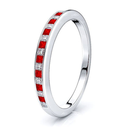 White Diamond and Ruby