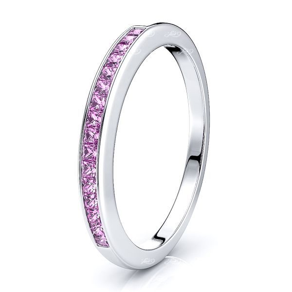 White Pink Sapphire