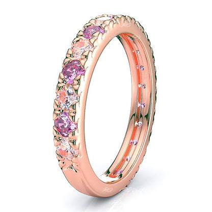 Rose Diamond and Pink Sapphire