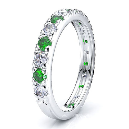 White Diamond and Emerald