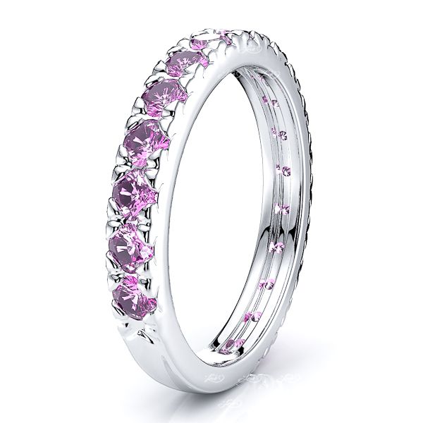 White Pink Sapphire