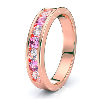 Rose Diamond and Pink Sapphire