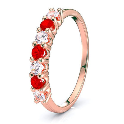 Rose Diamond and Ruby