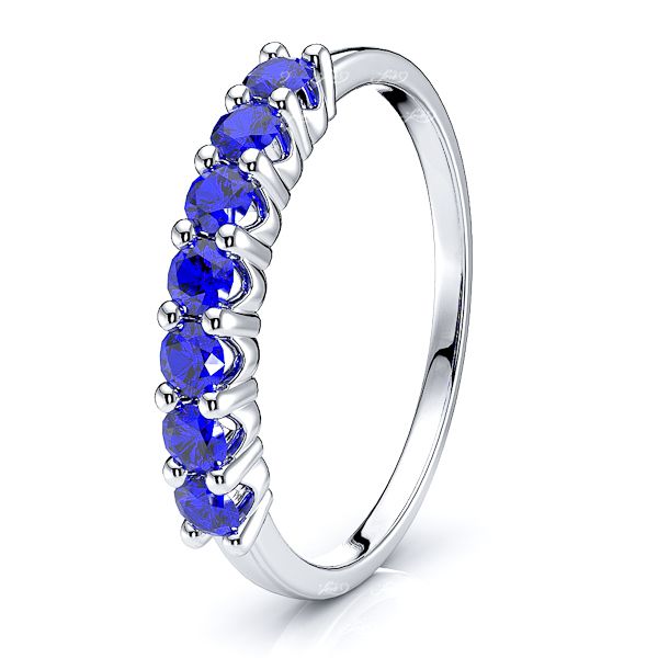 White Blue Sapphire