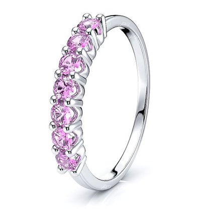 White Pink Sapphire