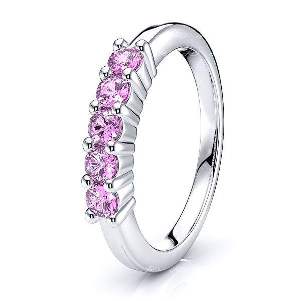 White Pink Sapphire