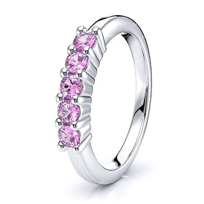 White Pink Sapphire