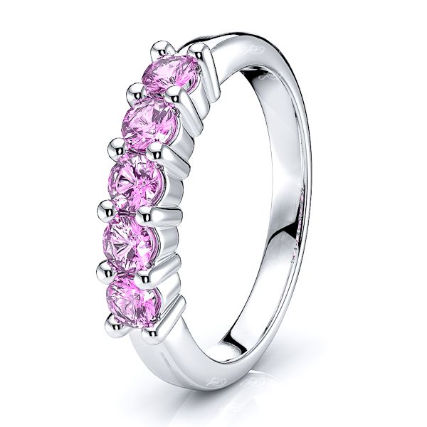 White Pink Sapphire