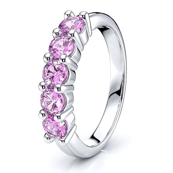 White Pink Sapphire