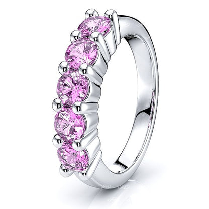 White Pink Sapphire
