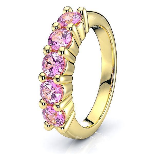 Yellow Pink Sapphire