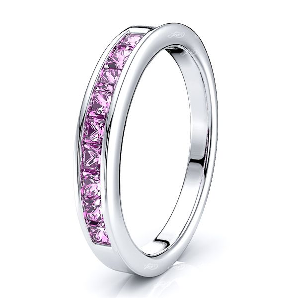 White Pink Sapphire