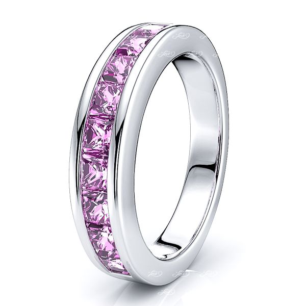White Pink Sapphire