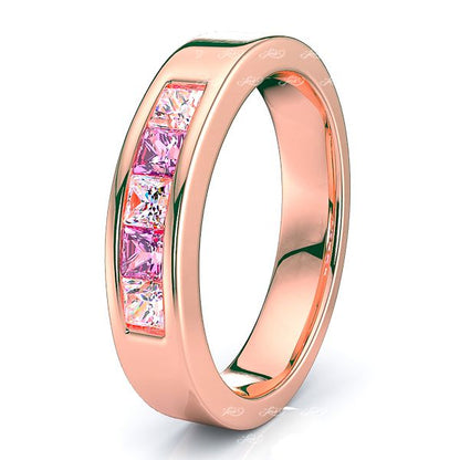 Rose Diamond and Pink Sapphire