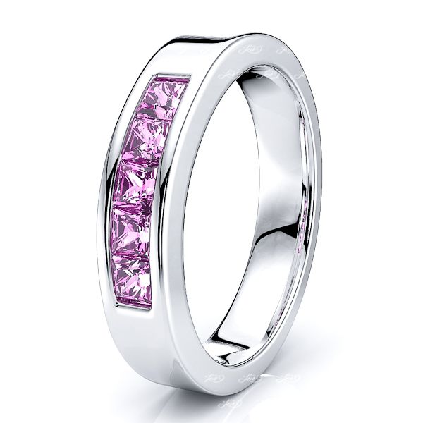 White Pink Sapphire