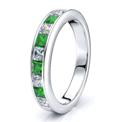 White Diamond and Emerald