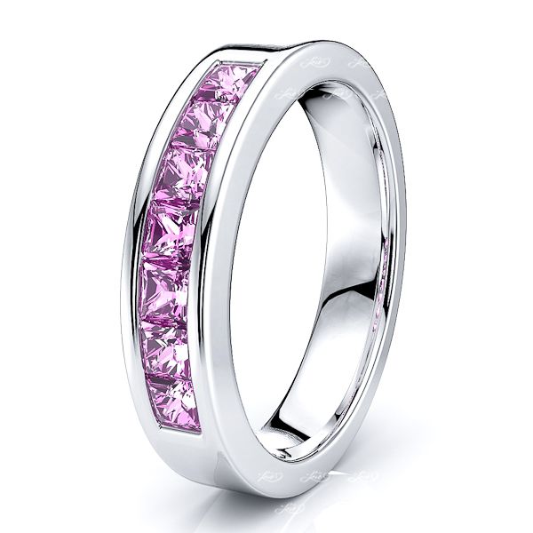 White Pink Sapphire