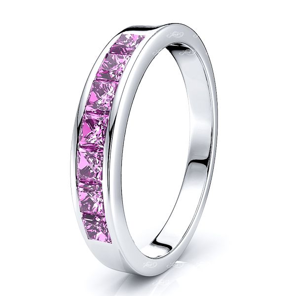 White Pink Sapphire
