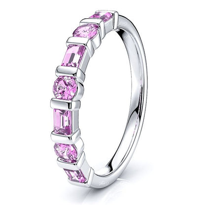 White Pink Sapphire