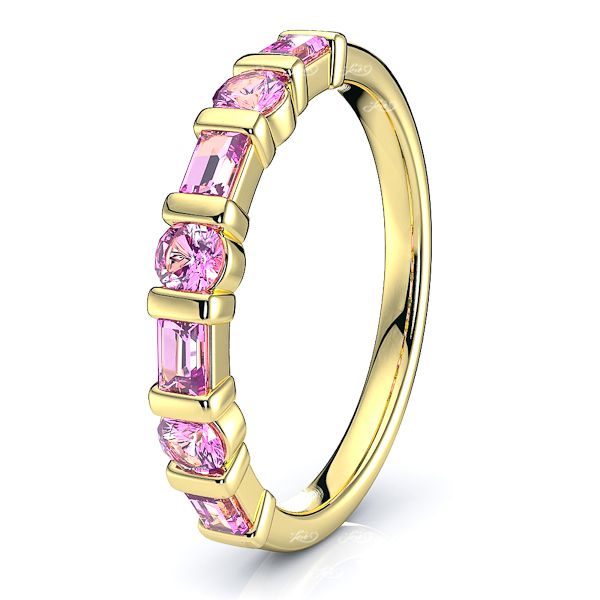 Yellow Pink Sapphire