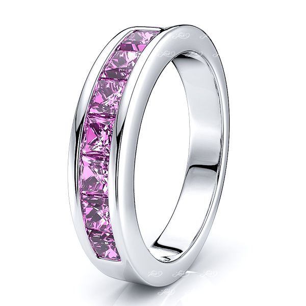White Pink Sapphire