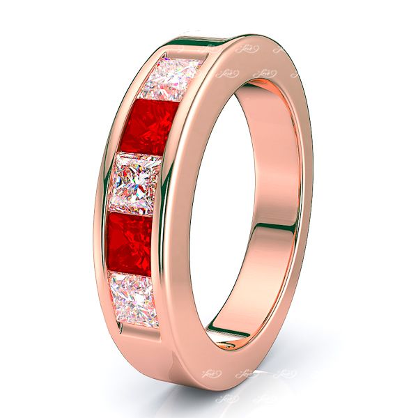 Rose Diamond and Ruby