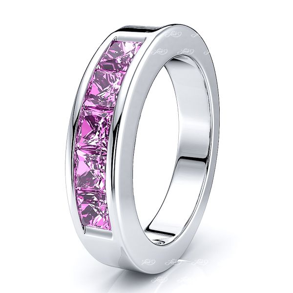 White Pink Sapphire