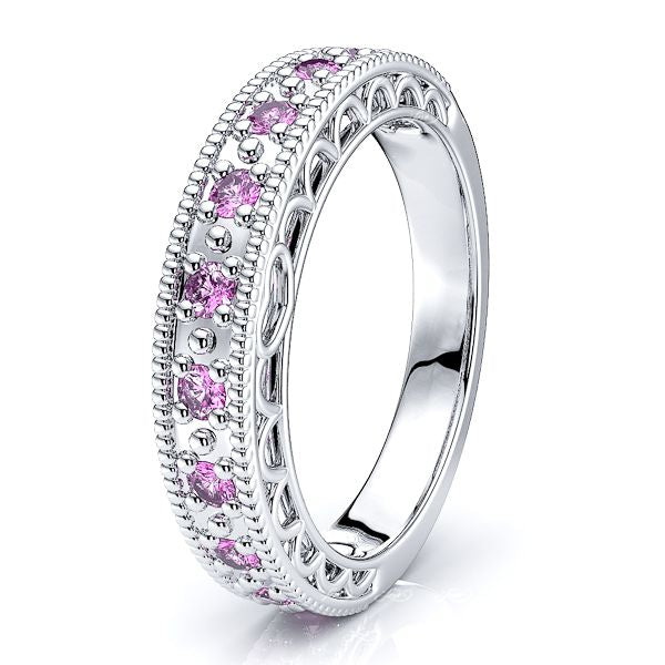 White Pink Sapphire