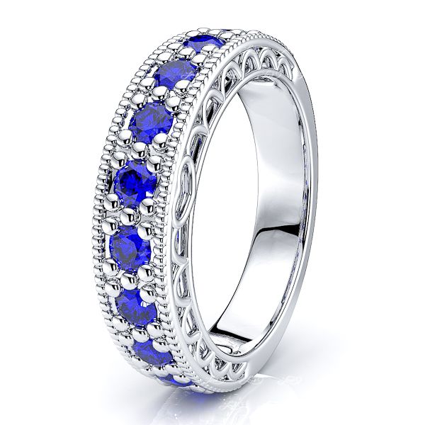 White Blue Sapphire