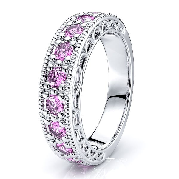 White Pink Sapphire