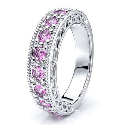 White Pink Sapphire