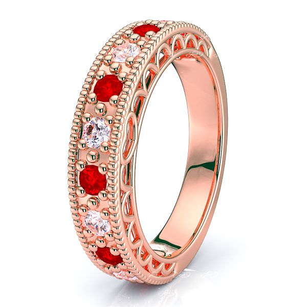 Rose Diamond and Ruby