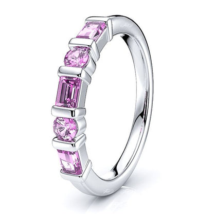 White Pink Sapphire