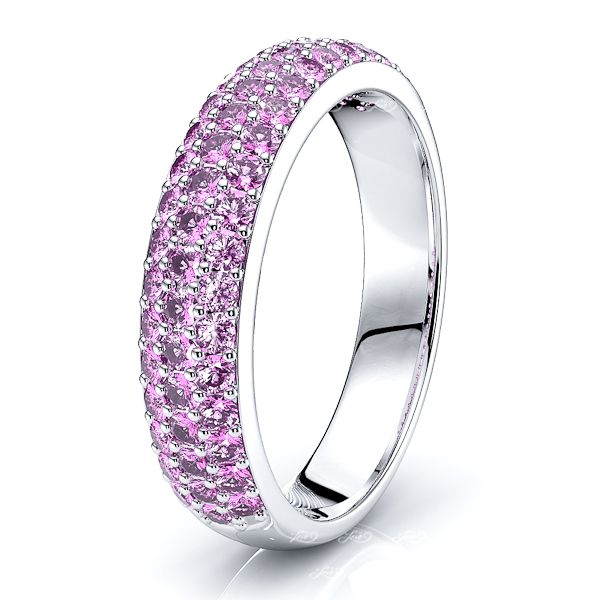 White Pink Sapphire
