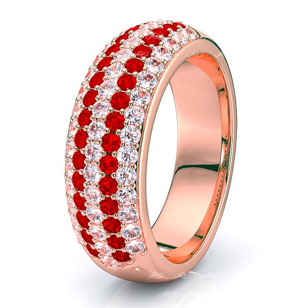 Rose Diamond and Ruby