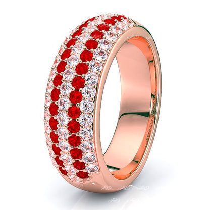 Rose Diamond and Ruby