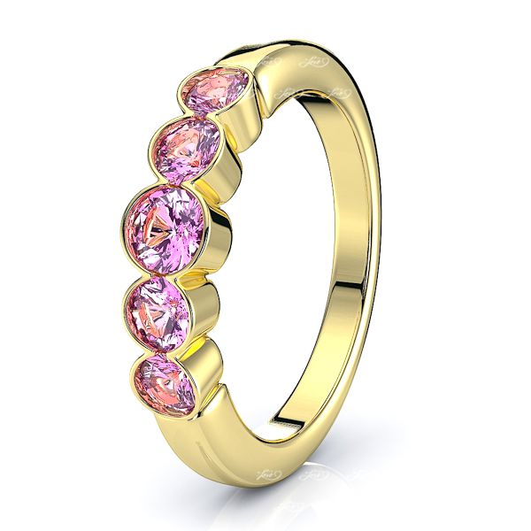 Yellow Pink Sapphire