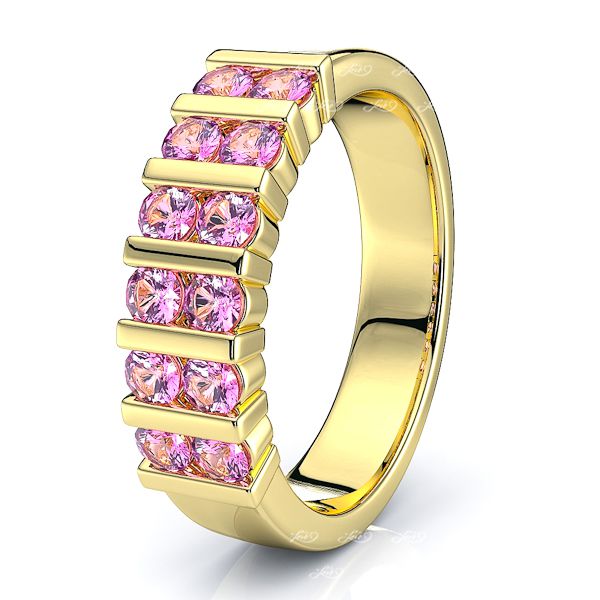 Yellow Pink Sapphire
