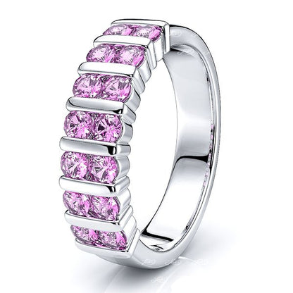 White Pink Sapphire