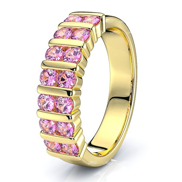 Yellow Pink Sapphire