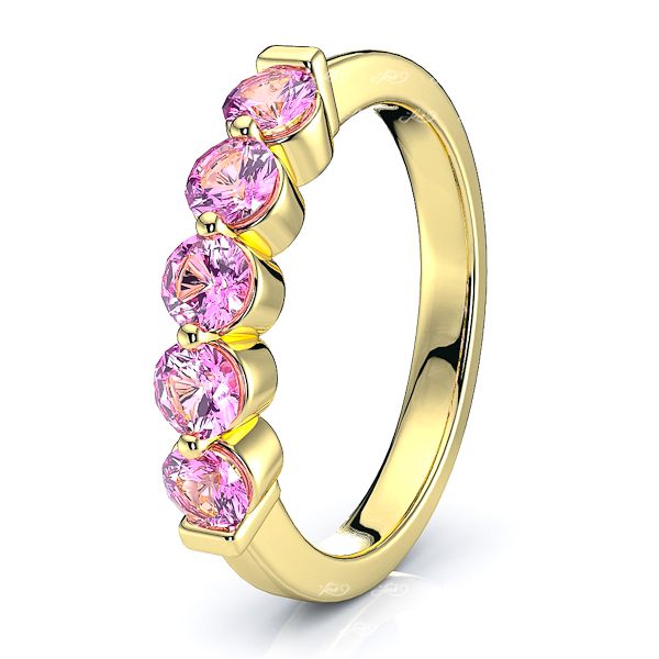Yellow Pink Sapphire