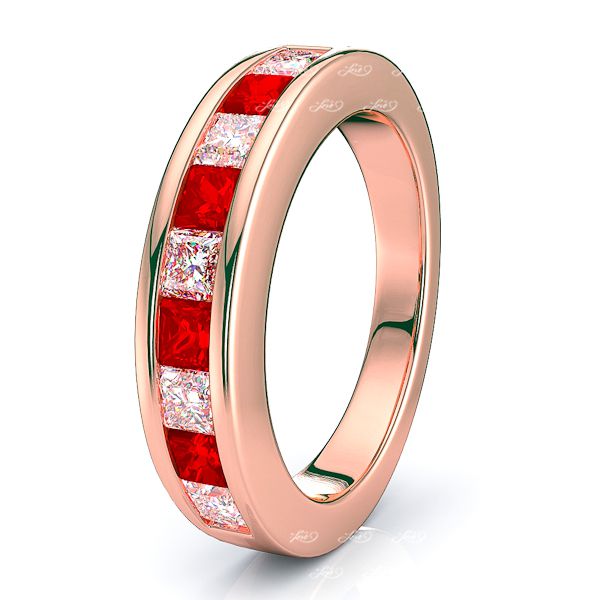 Rose Diamond and Ruby