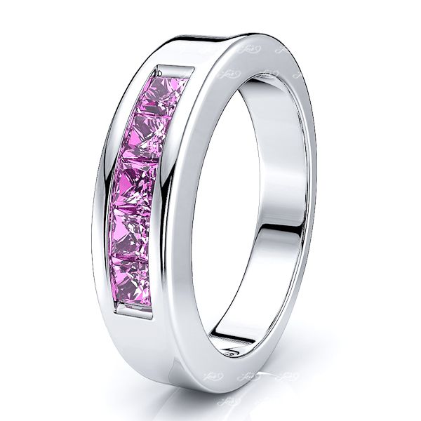 White Pink Sapphire