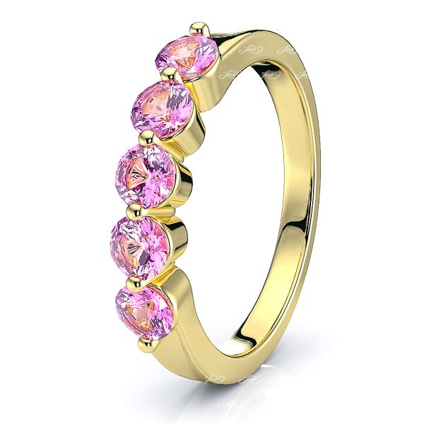 Yellow Pink Sapphire