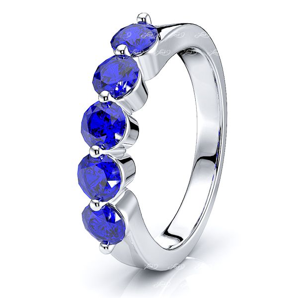 White Blue Sapphire