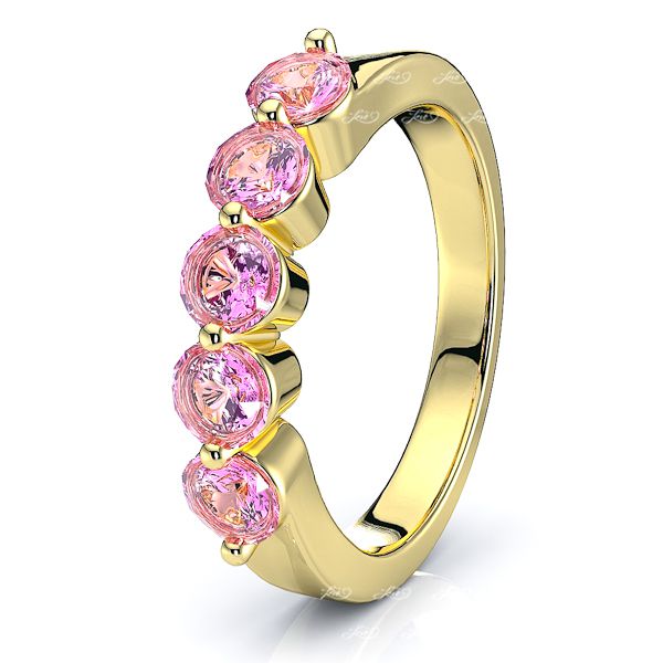Yellow Pink Sapphire